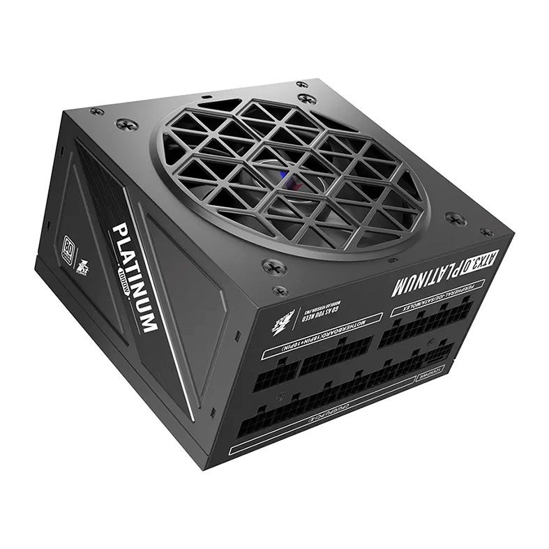 Fonte 1STPlayer NGDP, 1000W, Full-Modular, 80 Plus Platinum, ATX3.0, PCI 5.0, Preto, HA-1000BA3