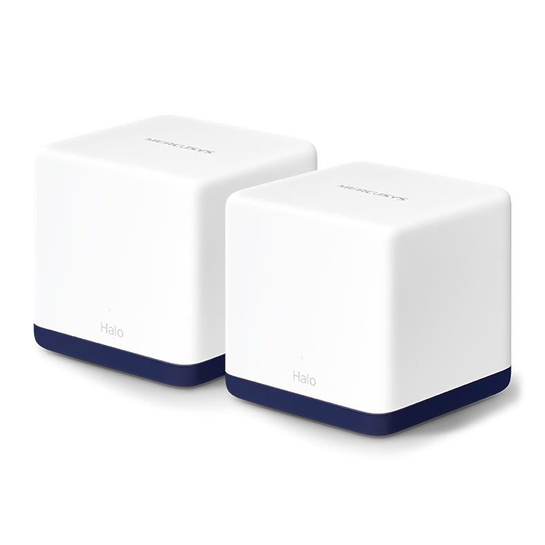 Sistema Wi-Fi Mesh Mercusys Halo H50G, (2-Pack), Wireless Dual Band AC1900, Branco, HALO-H50G