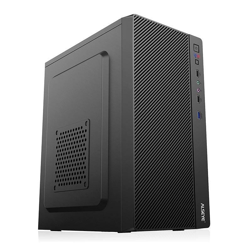 Gabinete Office Alseye Haoffice, Mid-Tower, Preto, HAOFFICE