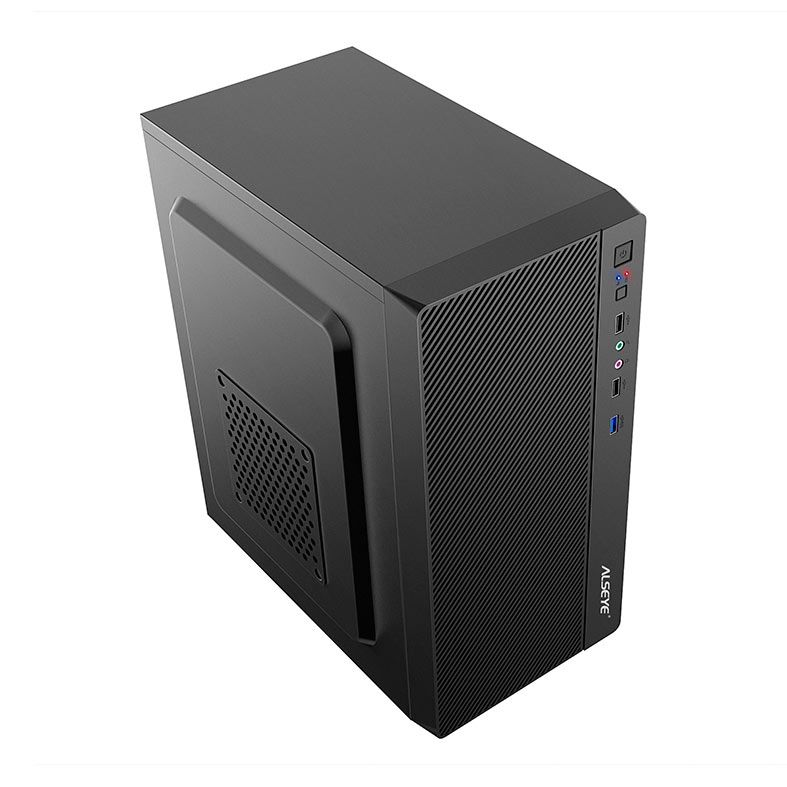 Gabinete Office Alseye Haoffice, Mid-Tower, Preto, HAOFFICE