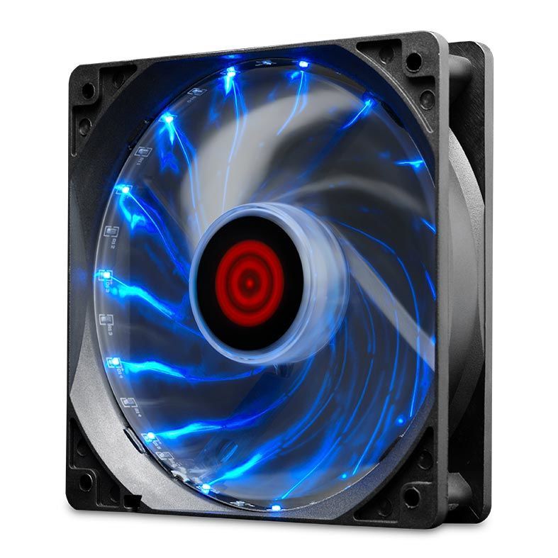 Ventoinha TGT Hawker 1x120mm Azul, HAWKER-BLUE