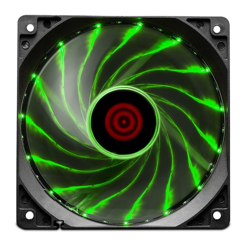 Ventoinha TGT Hawker 1x120mm Verde, HAWKER-GREEN