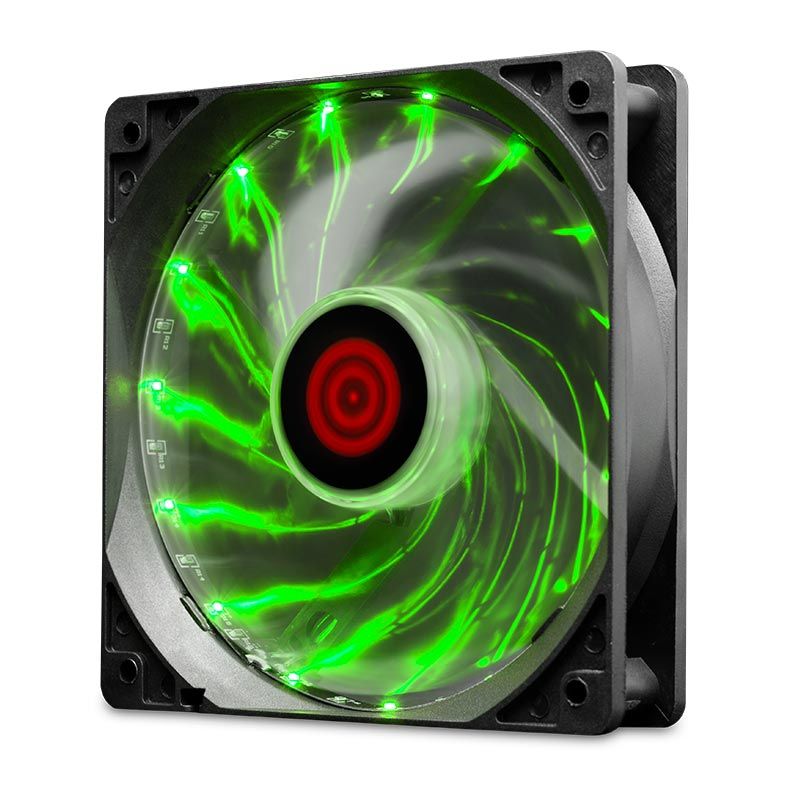 Ventoinha TGT Hawker 1x120mm Verde, HAWKER-GREEN