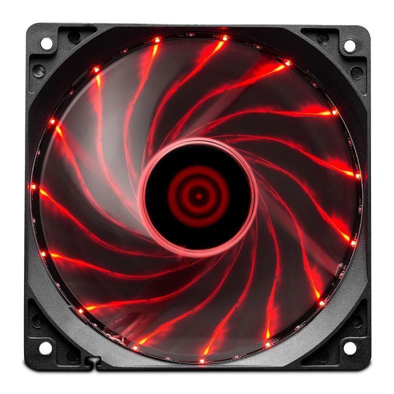 Ventoinha TGT Hawker 1x120mm Vermelha, HAWKER-RED
