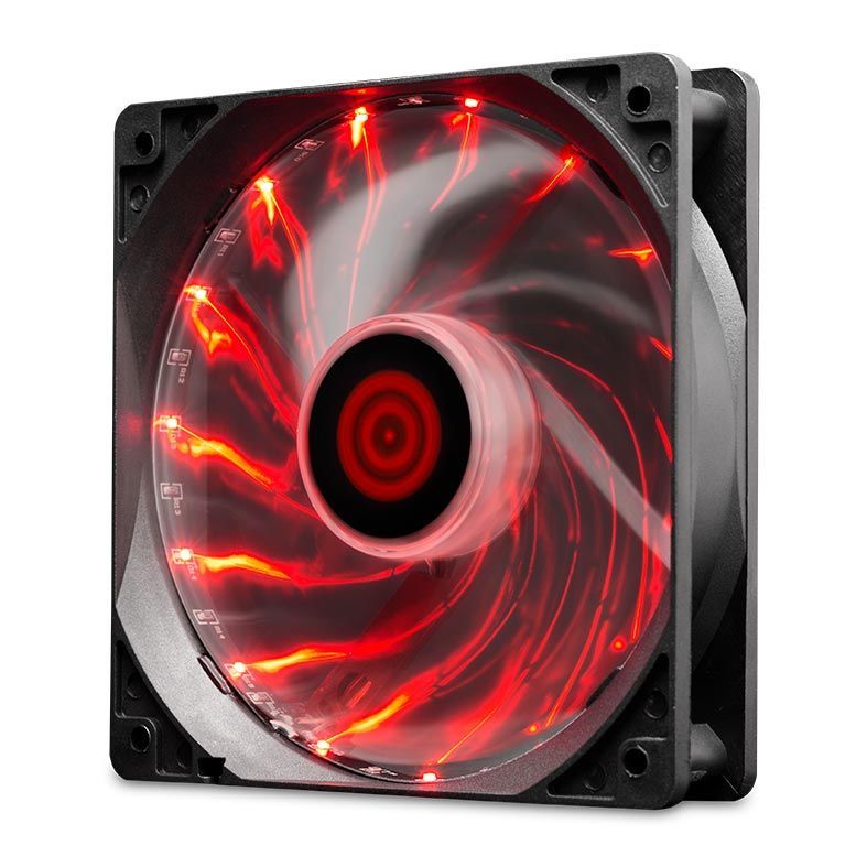 Ventoinha TGT Hawker 1x120mm Vermelha, HAWKER-RED