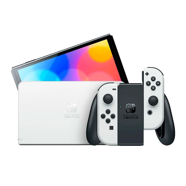 Console Nintendo Switch, Oled, 64GB, Com Jogo Super Mario Bros. Wonder, C/3 meses de assinatura Online, Branco, HBGSKAASD