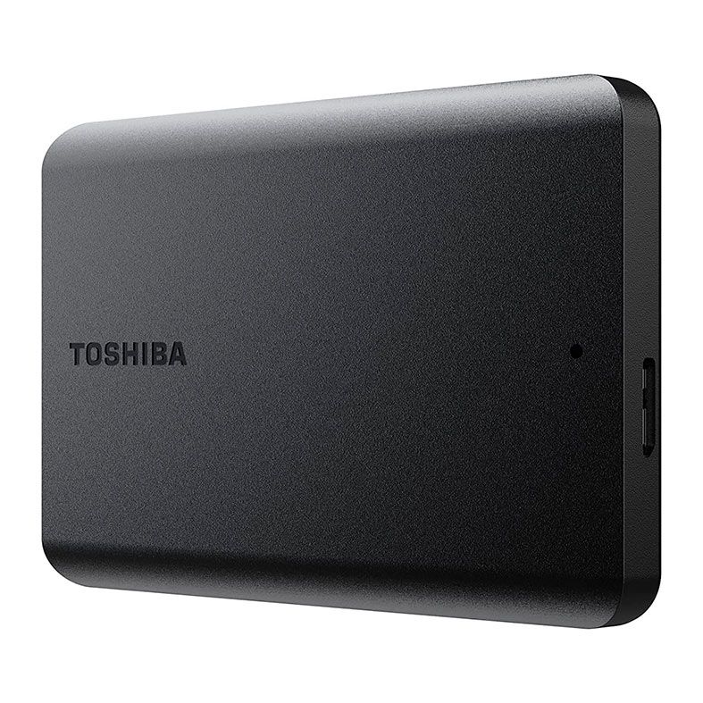 HD Externo Toshiba Canvio Basics, 1TB, USB 3.0, Preto, HDTB510XK3AA