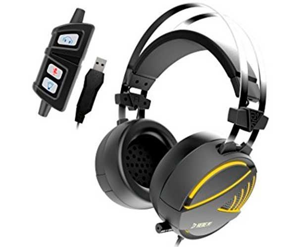 Headset Gamdias Hebe M1 RGB 7.1 Virtual, HEBEM1