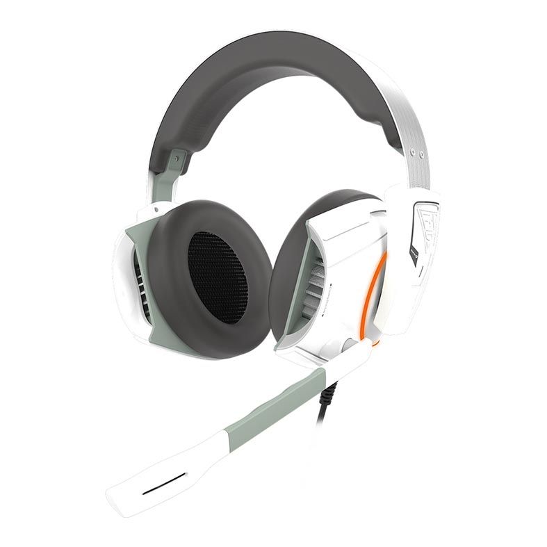Headset Gamer Gamdias Hephaestus E1 Branco RGB USB, Hephaestus-E1