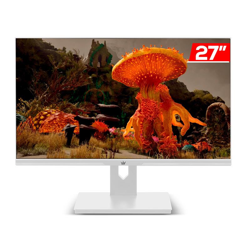 Monitor Gamer Galax HOF Lite Cignus ll, 27 Pol, IPS, WQHD, 1ms, 240Hz, HDMI/DP, Branco, HFLC27240WQ