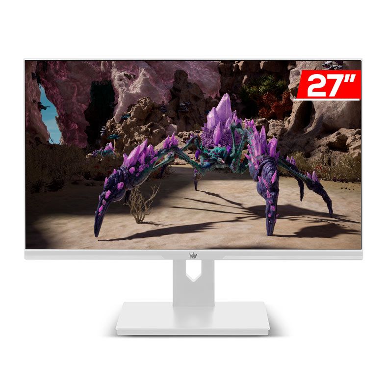 Monitor Gamer Galax HOF Lite Orion II, 27 Pol, IPS, 1ms, 240Hz, Branco, HFLO27240WF
