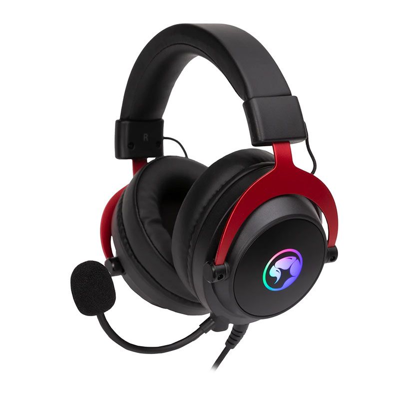Headset Gamer Marvo Tactic 70, RGB, Drivers 50mm, Preto, HG9067