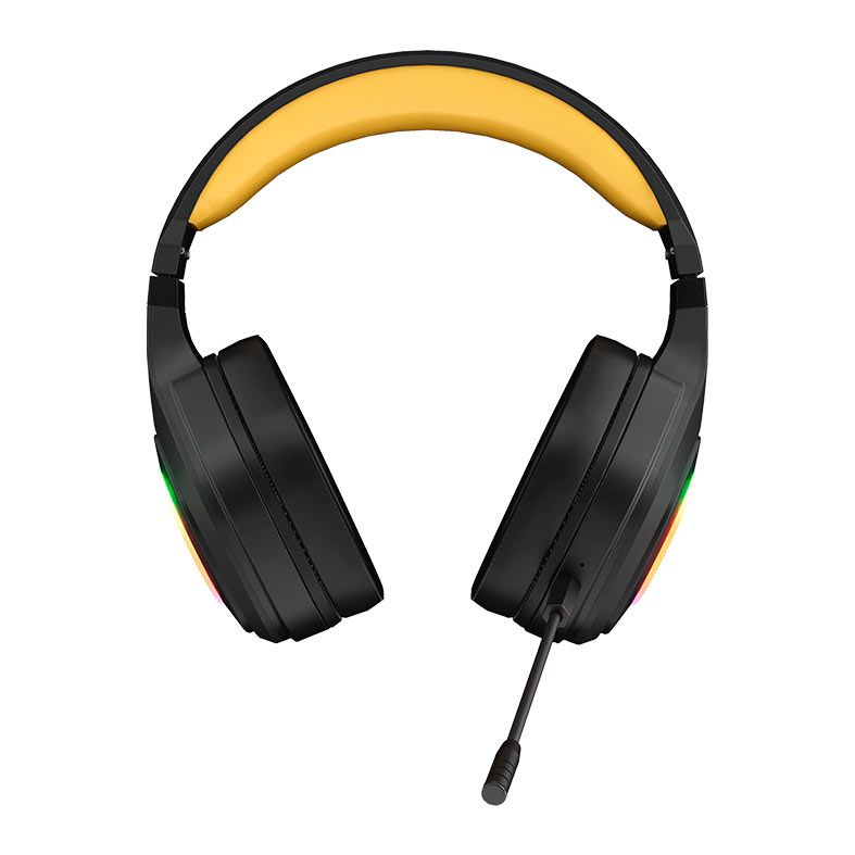 Headset Gamer Marvo Pulz 80W, RGB, Drivers 50mm, Tri-Mode, Preto, HG9084W