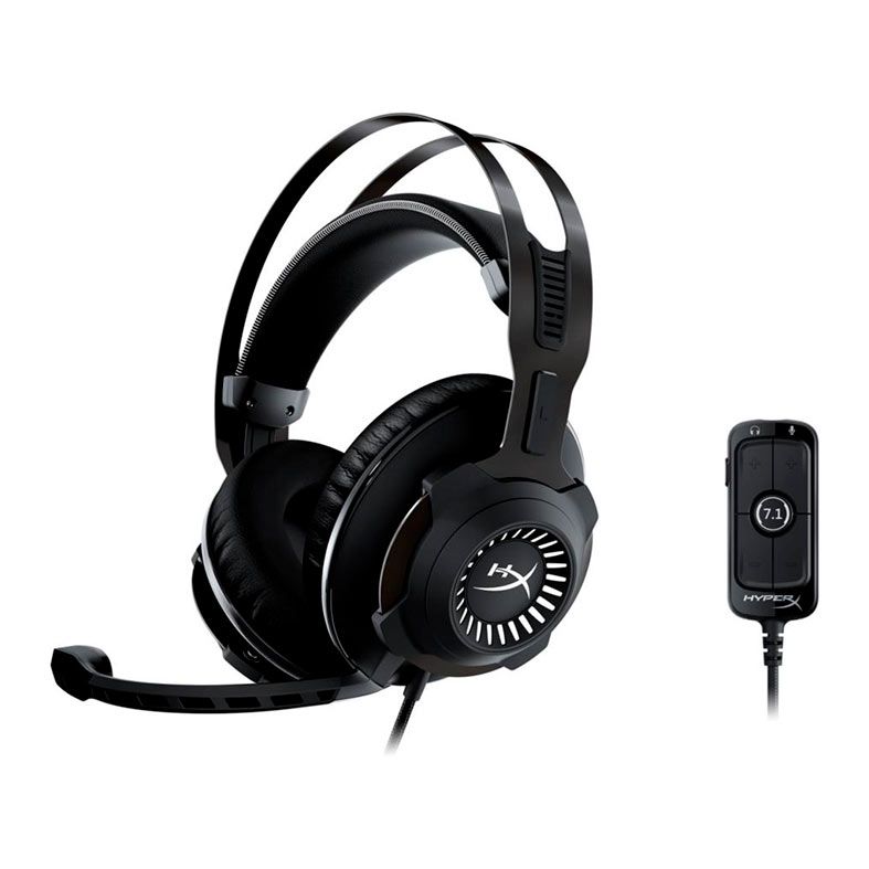 Headset Gamer HyperX Cloud Revolver, Som Surround 7.1, Drivers 50mm, Preto, HHSR1-AH-GM/G