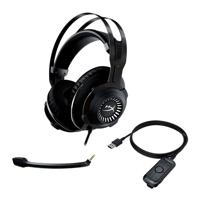 Headset Gamer HyperX Cloud Revolver, Som Surround 7.1, Drivers 50mm, Preto, HHSR1-AH-GM/G