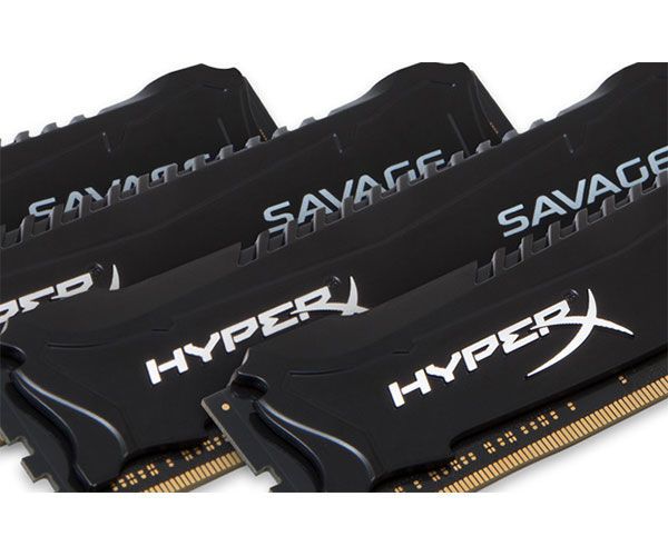 Memoria Kingston HyperX Savage 32GB (4x8) DDR4 3000MHz Preta, HX430C15SB2K4/32