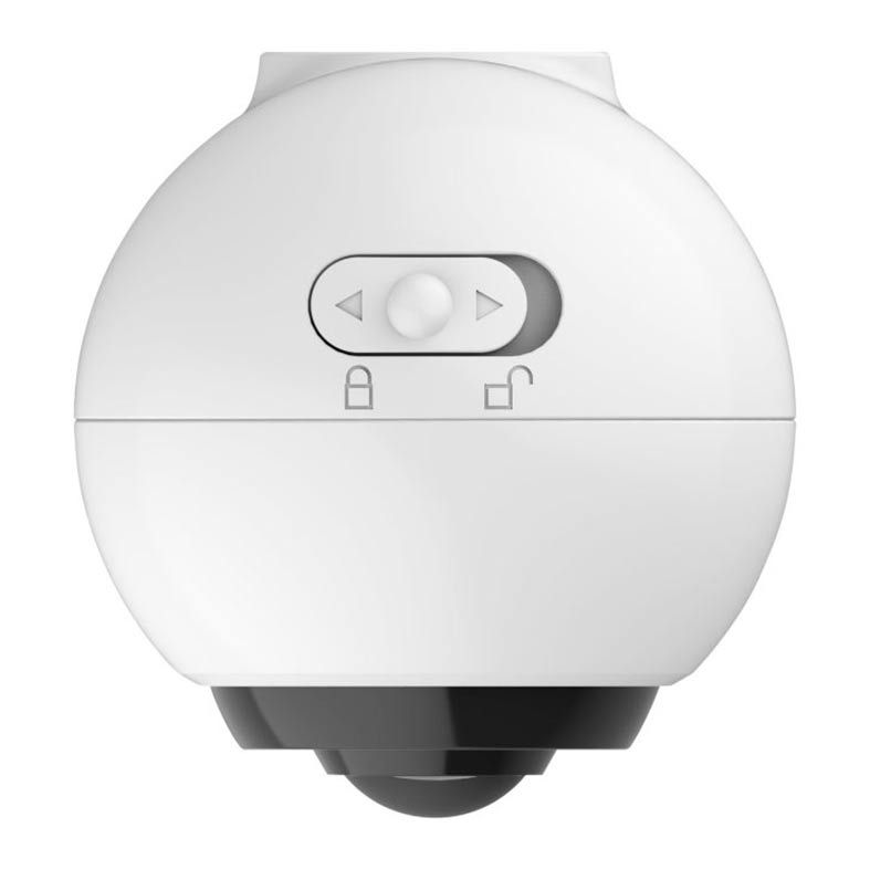 Camera com Bateria Geonav Full HD 1080p Wi-Fi Branca, HISCBT