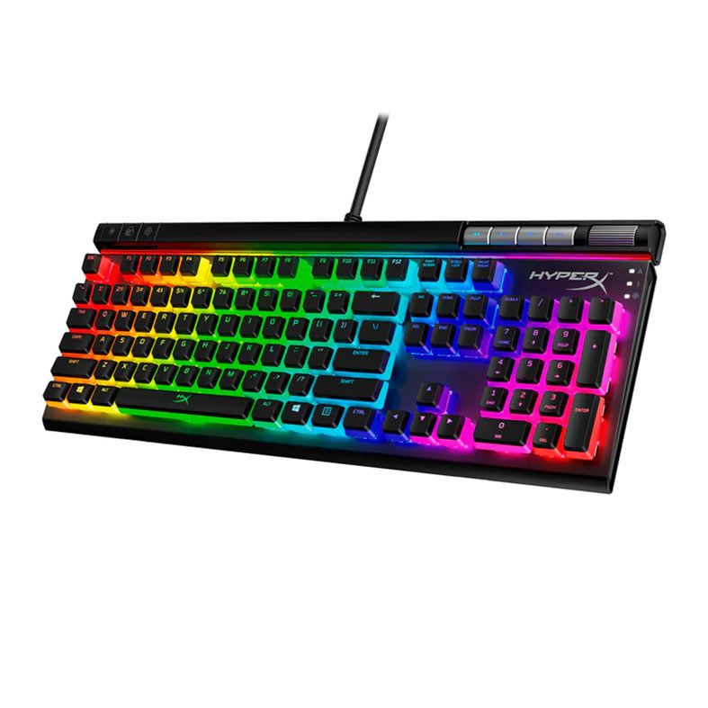 Teclado Mecânico Gamer HyperX Alloy Elite 2, RGB, Switch Red, Preto, HKBE2X-1X-LA/G