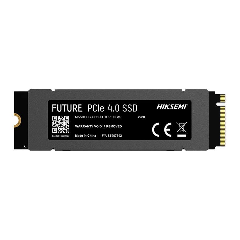 SSD Hiksemi FutureX Lite, 4096GB, M.2 2280, PCIe NVMe, Leitura 7300MB/s, Gravacao 6200MB/s, HS-SSD-FUTUREX-LITE-4096G