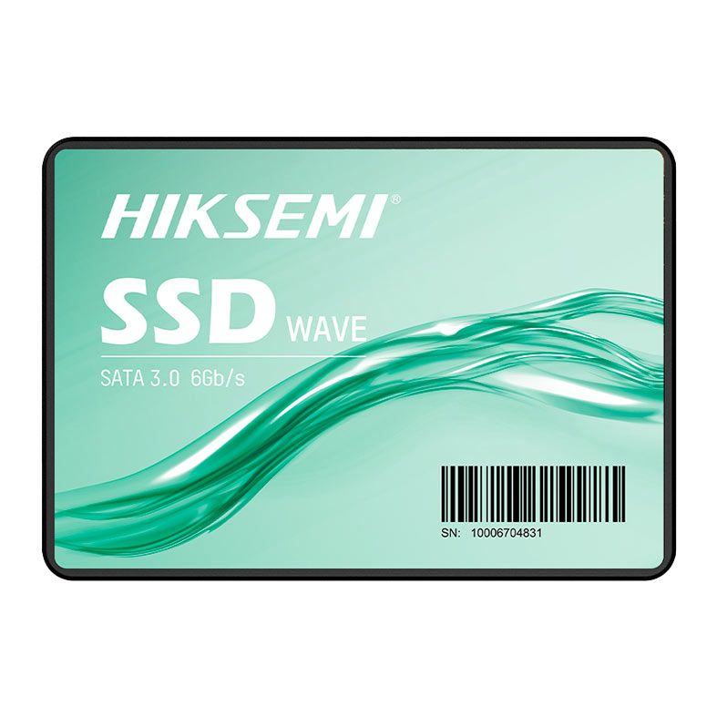 SSD Hiksemi Wave 256GB, Sata 3.0, Leitura 530MB/s, Gravacao 400MB/s, HS-SSD-WAVE-S-256G