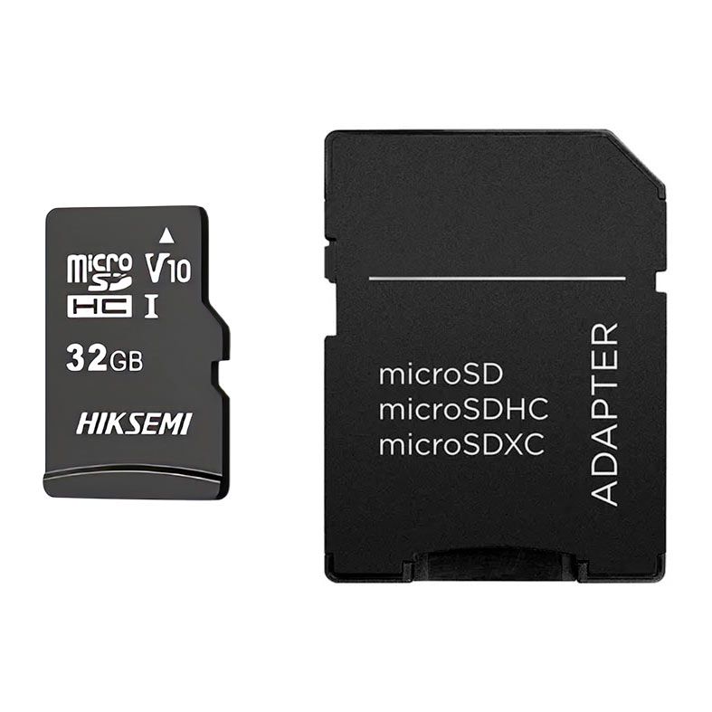 Cartao de Memoria Hiksemi Neo, 32G, MicroSDCX+Adaptador, V10, HS-TF-C1-32G-ADAPTER