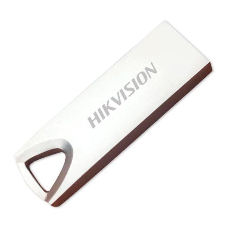 Pen Drive Hikvision M200, 64GB, USB 2.0, Prata, HS-USB-M200-64G