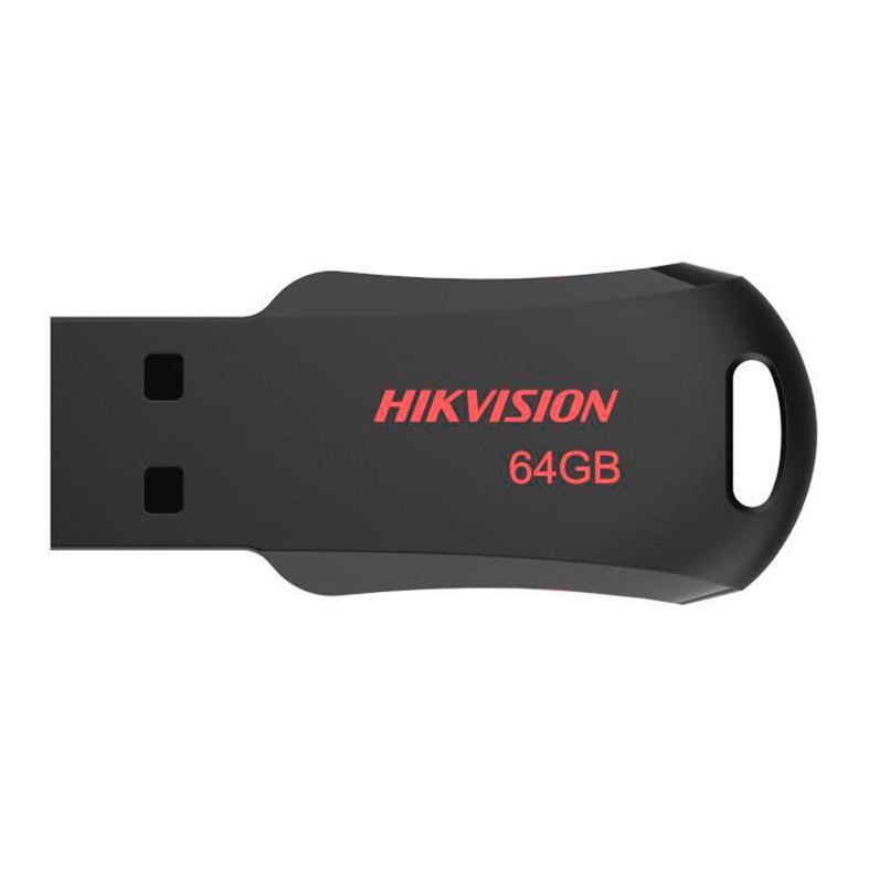 Pen Drive Hikvision M200R, 64GB, USB 2.0, Preto, HS-USB-M200R-64G