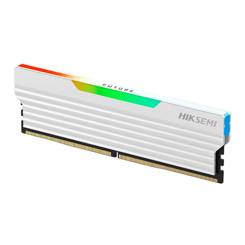Memoria Hiksemi Future, RGB, 16GB (1x16GB), DDR4, 3200MHz, C18, Branca, HSC416U32F4-16G
