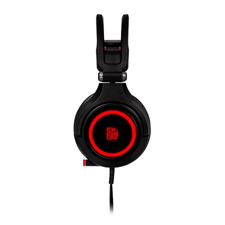 Headset Gamer Thermaltake Cronos Riing RGB 7.1 Preto, HT-CRA-DIECBK-20