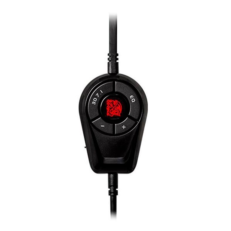 Headset Gamer Thermaltake Cronos Riing RGB 7.1 Preto, HT-CRA-DIECBK-20