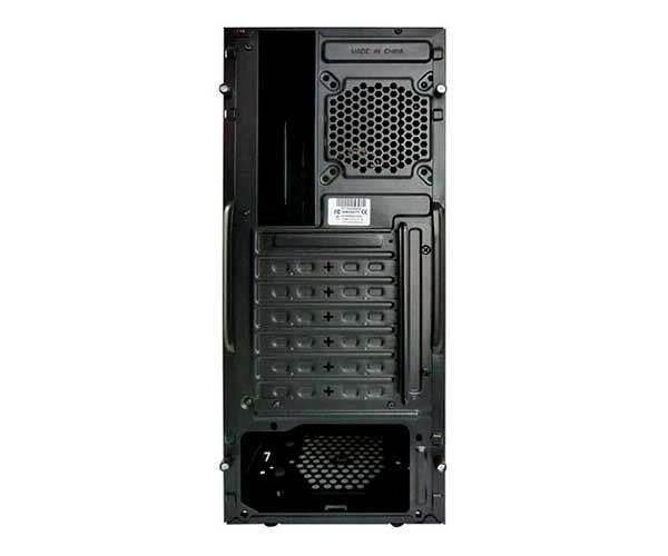 Gabinete Gamer Pixxo 3 Fan Led Vermelho, HTX906E06S
