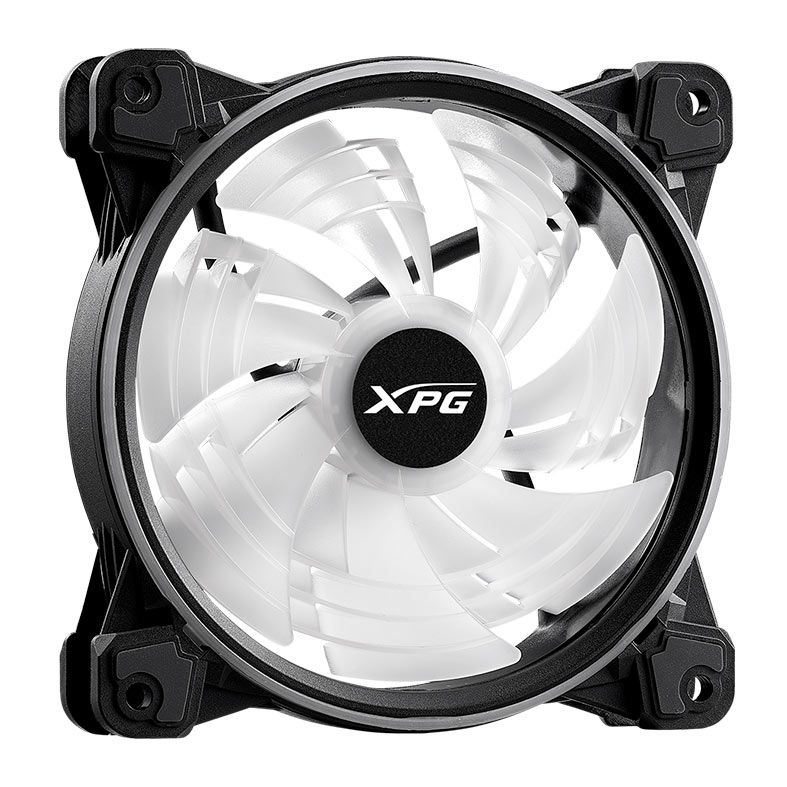 Ventoinha XPG Hurricane, 120mm, ARGB, PWM, HURRICANE120ARGBPWM-BKCWW