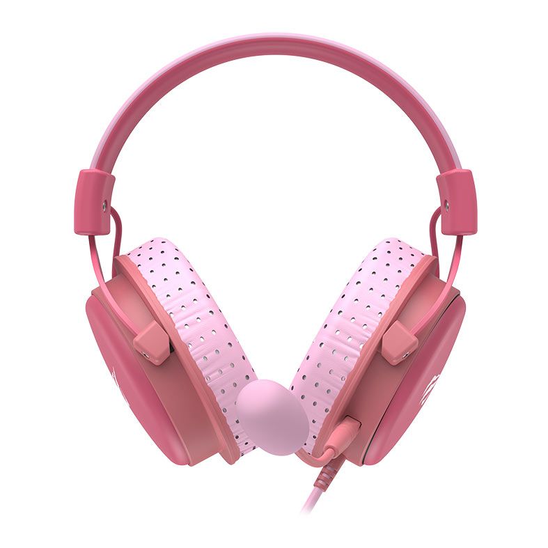 Headset Gamer Havit H2015d, Multiplataforma, Drivers 50mm, Rosa, HVGMH-H2015D-PK