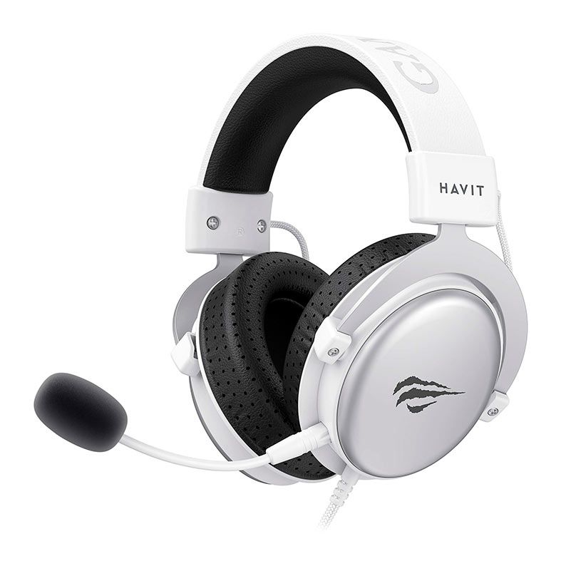 Headset Gamer Havit H2015d, Multiplataforma, Drivers 50mm, Branco, HVGMH-H2015D-WB