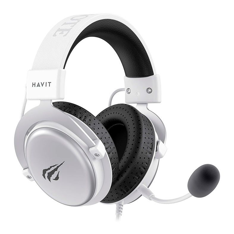 Headset Gamer Havit H2015d, Multiplataforma, Drivers 50mm, Branco, HVGMH-H2015D-WB