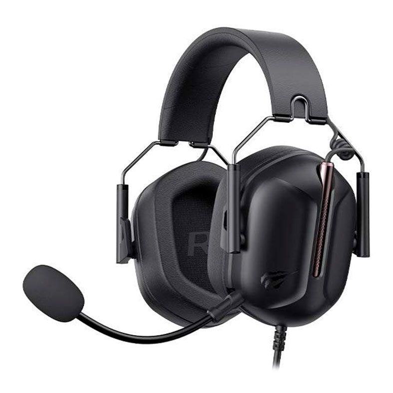 Headset Gamer Havit H2033D, Drivers 50mm, Preto, HVGMH-H2033D-BK