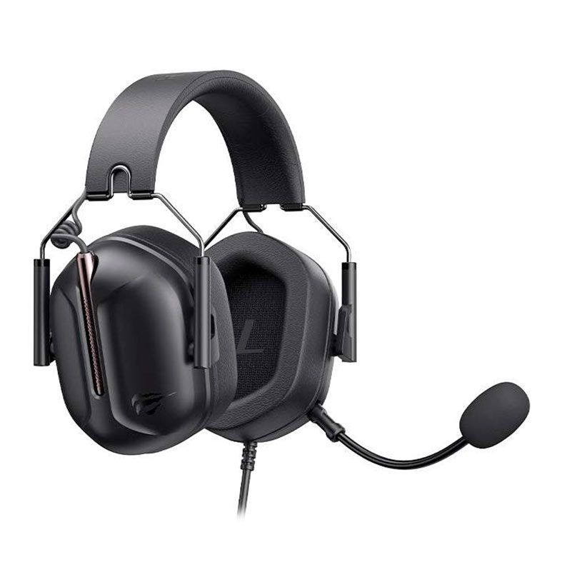 Headset Gamer Havit H2033D, Drivers 50mm, Preto, HVGMH-H2033D-BK