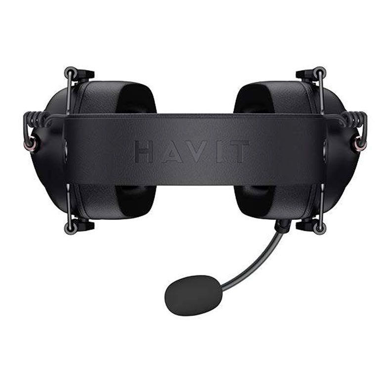 Headset Gamer Havit H2033D, Drivers 50mm, Preto, HVGMH-H2033D-BK