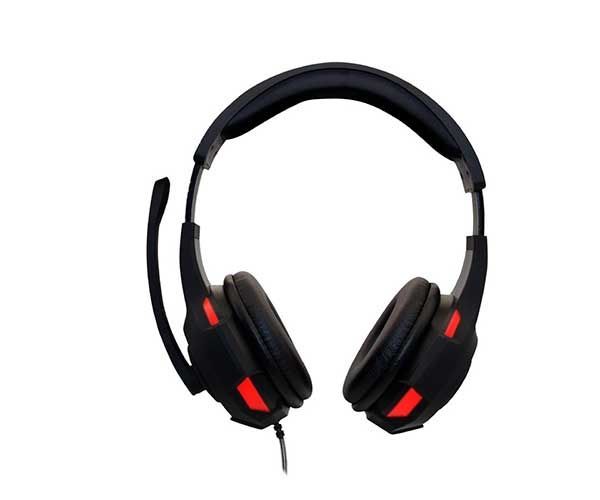 Headset Gamer Havit Magic Eagle Ultra Light 3.5 mm + USB Preto/Vermelho, HV-H2213D