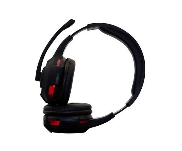 Headset Gamer Havit Magic Eagle Ultra Light 3.5 mm + USB Preto/Vermelho, HV-H2213D