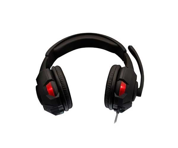 Headset Gamer Havit Magic Eagle Ultra Light 3.5 mm + USB Preto/Vermelho, HV-H2213D