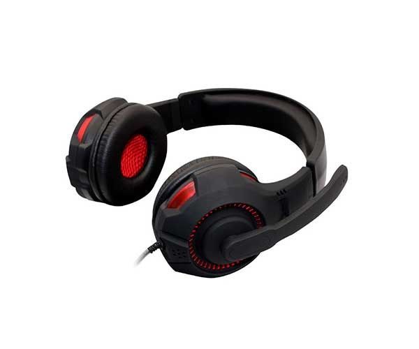 Headset Gamer Havit Magic Eagle Ultra Light 3.5 mm + USB Preto/Vermelho, HV-H2213D