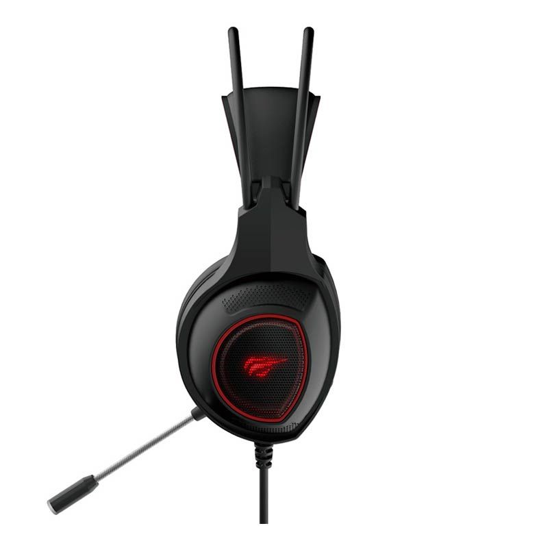 Headset Gamer Havit Gamenote P2+USB Preto/Vermelho, HV-H2239D