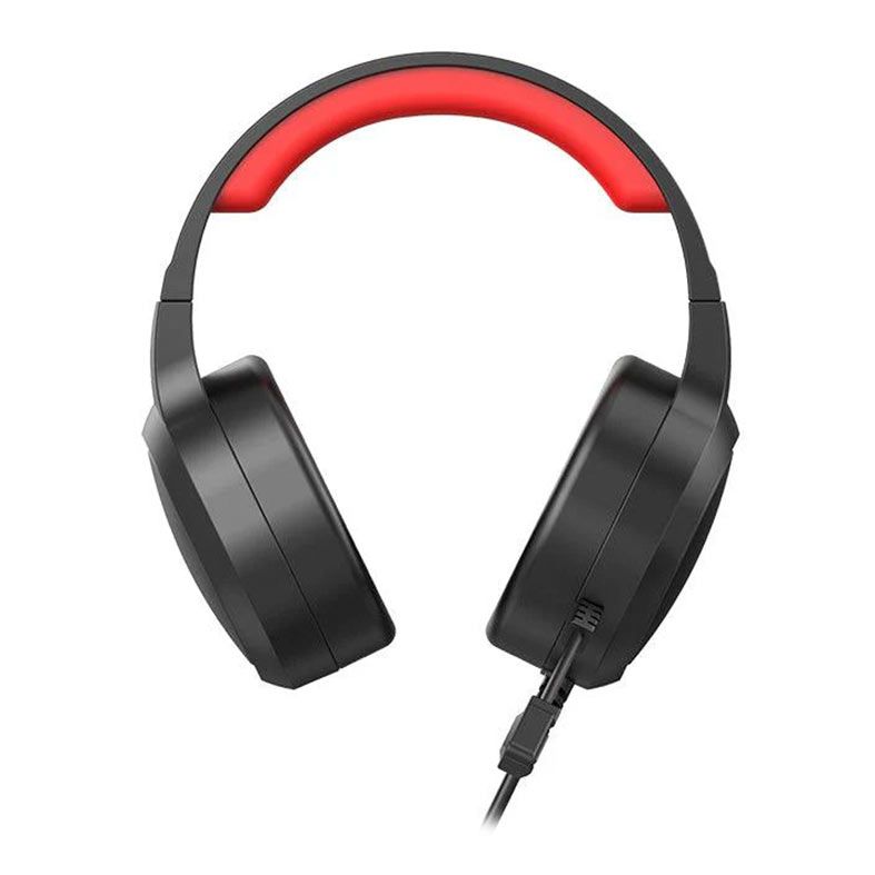 Headset Gamer Havit H662d, RGB, Drivers 50mm, Preto, HVGMH-H662D-BK