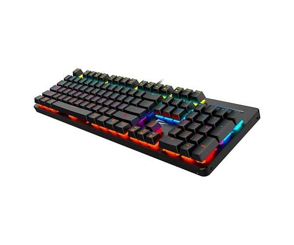 Teclado Mecanico Havit KB366L RGB Switch Azul, HV-KB366L-AZUL