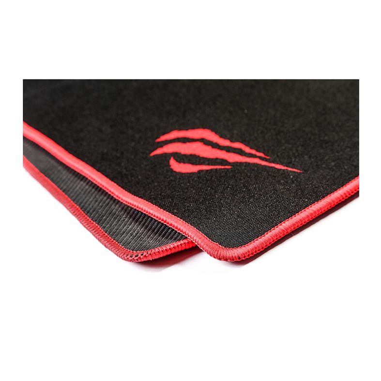 Mousepad Gamer Havit 900x300x3mm Control Preto Costura Vermelha, HV-MP830