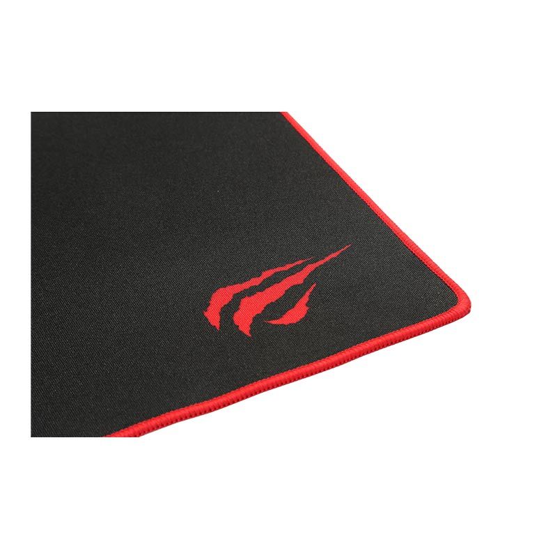Mousepad Gamer Havit 900x300x3mm Control Preto Costura Vermelha, HV-MP830