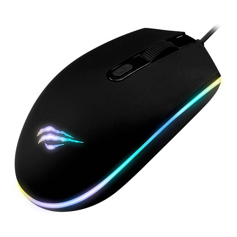 Mouse Gamer Havit RGB 1200DPI, HV-MS1003