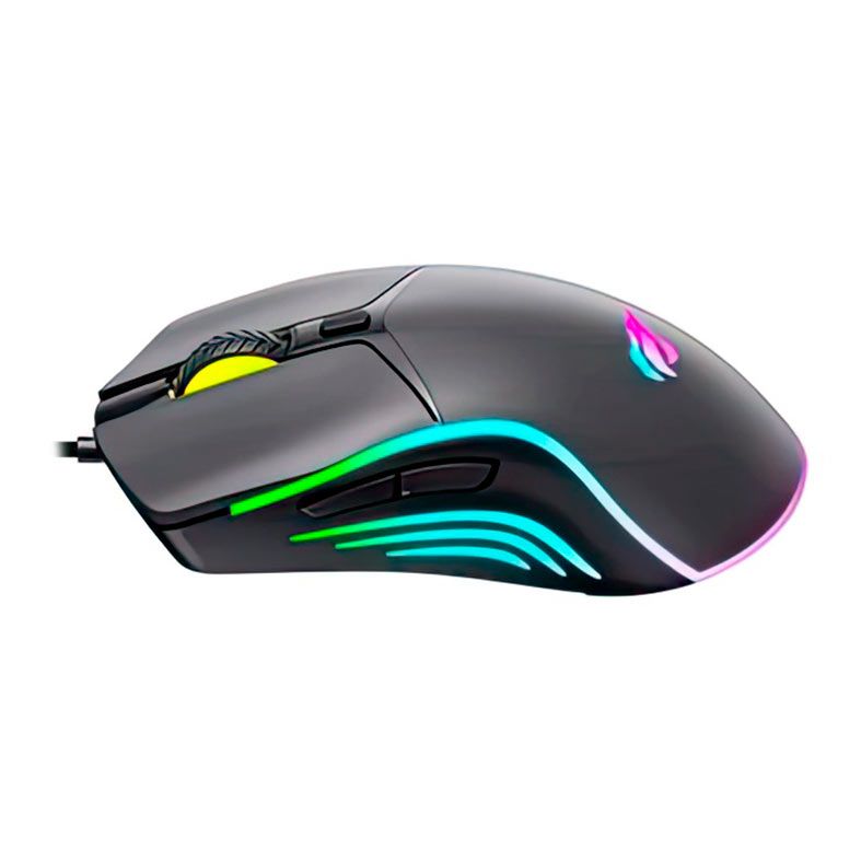 Mouse Gamer Havit MS1029, RGB, 7200DPI, 6 Botoes, Preto, HV-MS1029