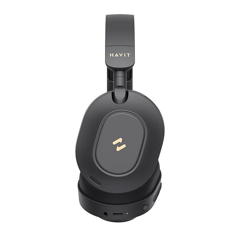 Headphone Havit H668BT, Drivers 40mm, Bluetooth, Preto, HVBT-H668BT-BK